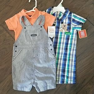 Set of two onesie outfits